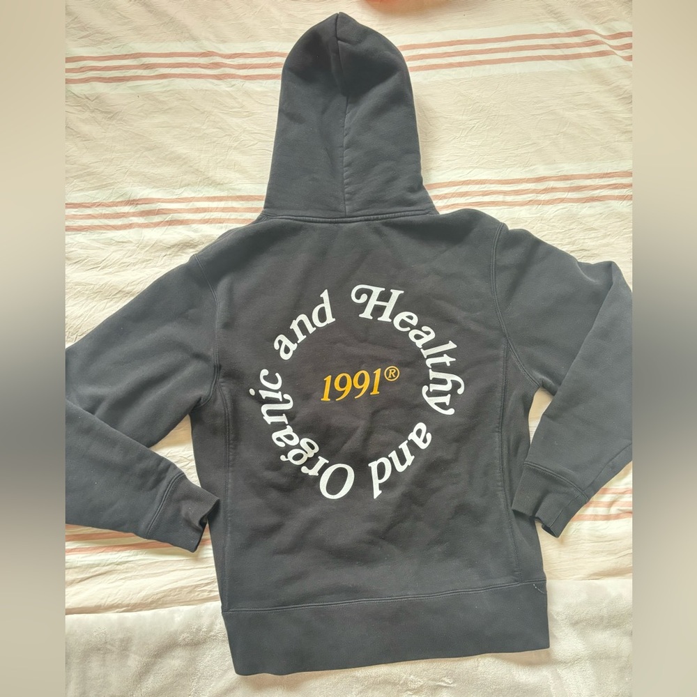 Midnight Organic 1991 black hoodie limited edition